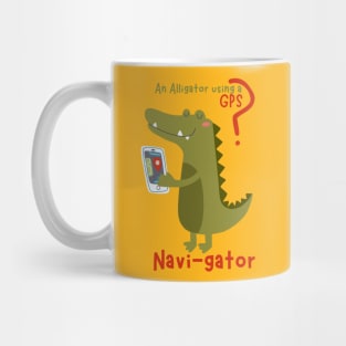 Alligator Crocodile Funny Shirt Design Mug